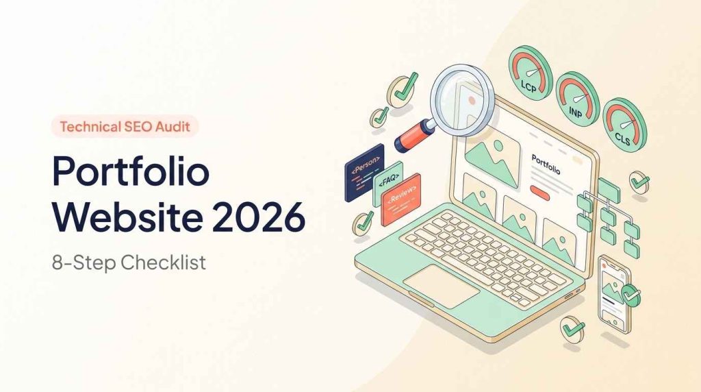 technical seo audit for portfolio website
