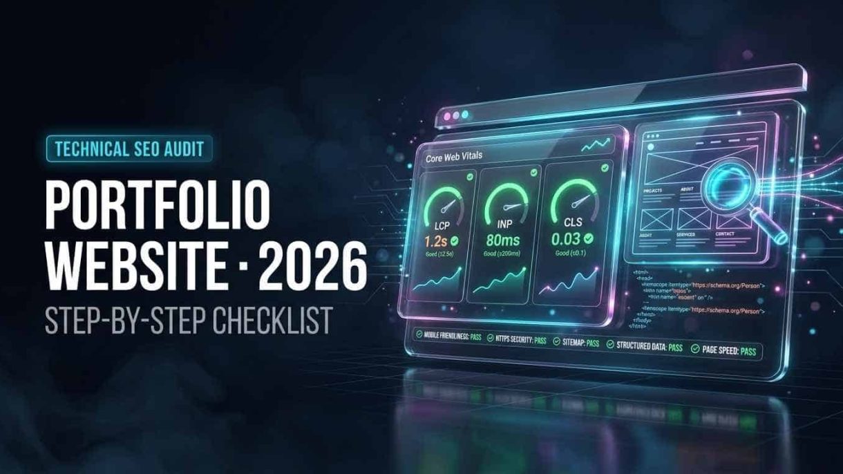 technical seo audit for portfolio website